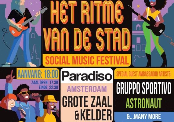 18 juni - Social Music Festival Amsterdam