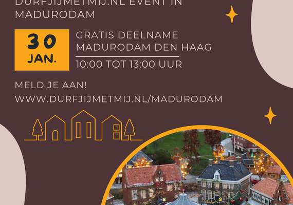 Durfjijmetmij.nl event in Madurodam