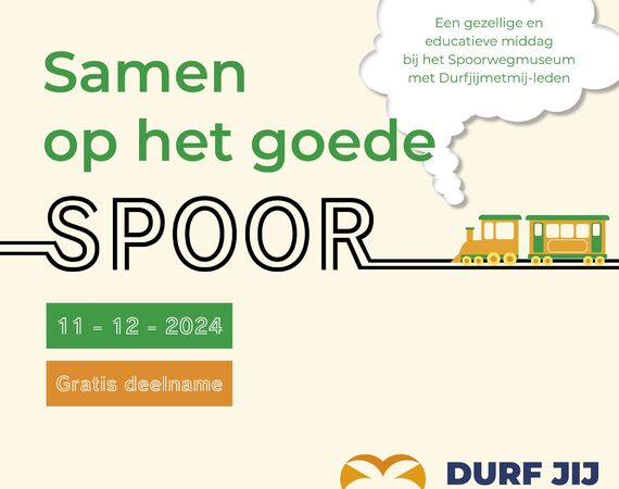 UITNODIGING: Samen op het goede spoor