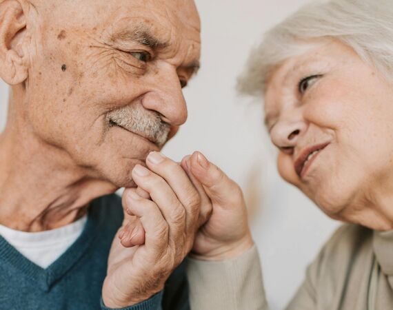 Verliefdheid op hoge leeftijd