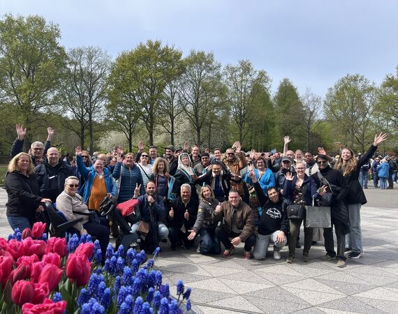 Succesvolle ontmoetingen in de Keukenhof