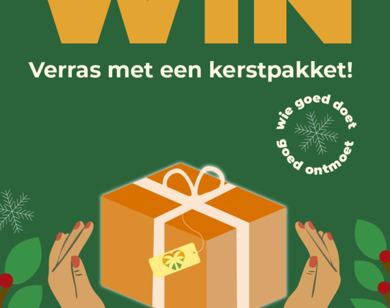 Kerstpakket winactie: Wie goed doet goed ontmoet