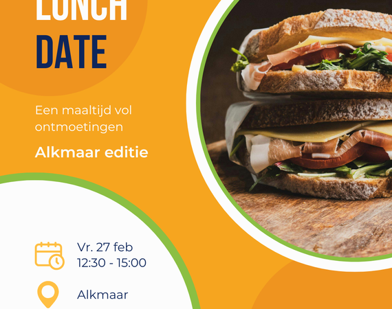 UITNODIGING: Durfjijmetmij Lunchdate in Alkmaar