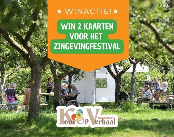 WINACTIE: Zingevingsfestival