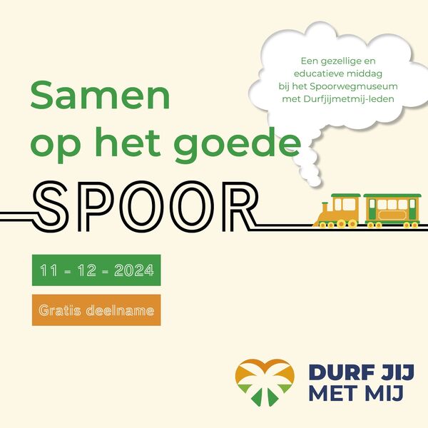 UITNODIGING: Samen op het goede spoor