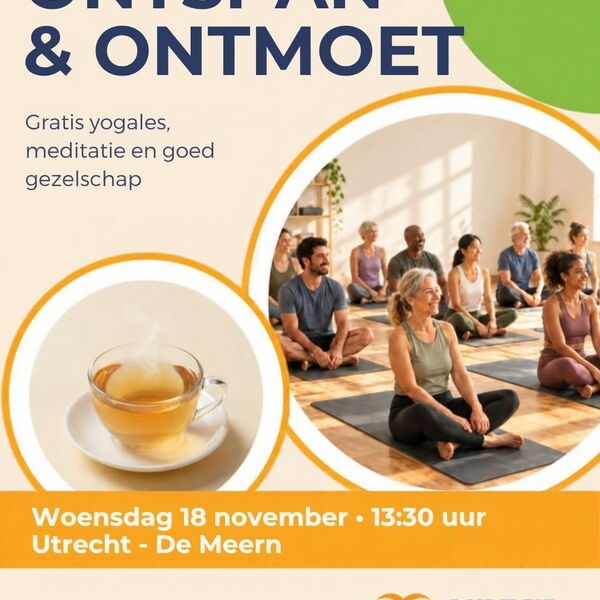 18-11 Yoga, meditatie en nieuwe ontmoetingen - De Meern (Utrecht)