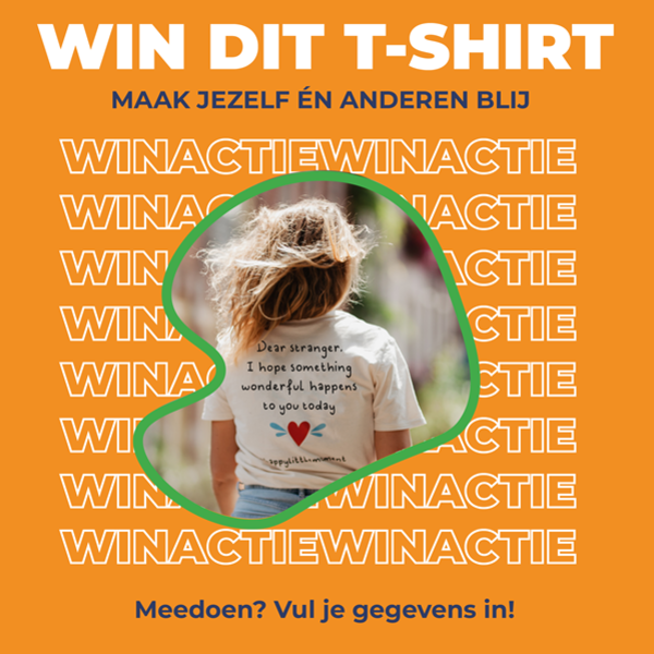 WINACTIE: T-shirt Happy Little Moment