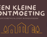 UITNODIGING: Een klein ontmoeting